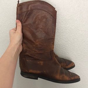 Vintage Cow Boy Boots.